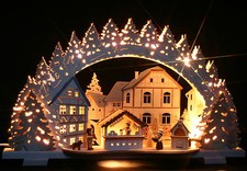 Excl. 3D-Schwibbogen Bäckerei