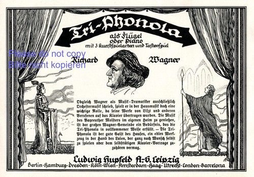 Tri phonola klavier hupfeld - tri,
