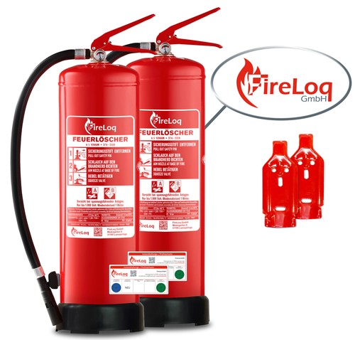 Fireloq 6l schaumlöscher - fireloq®, 2x