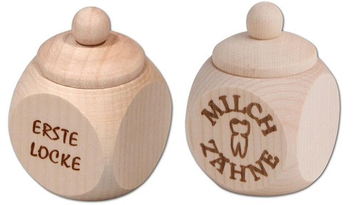 2er set holzdose - 2er-set,