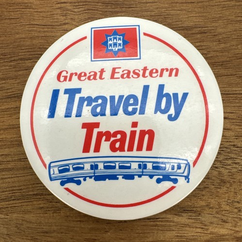 Vintage rare railroad button - railroad,