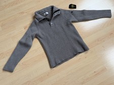 STONE ISLAND Herren Strick Pullover Pulli Grau  Gr. L