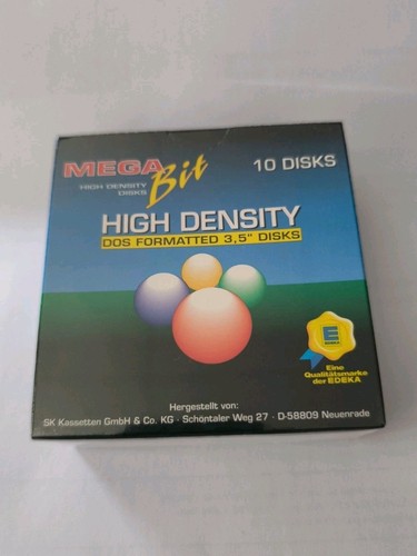 Mega bit disketten - bit, 2hd