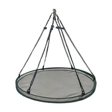 Hängende Vogelfutterschale, aufzuhängendes Futtertablett aus Netzgewebe,