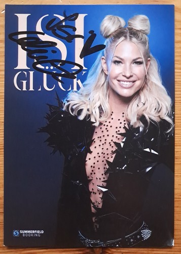 Isi glück orig autogramm - orig,