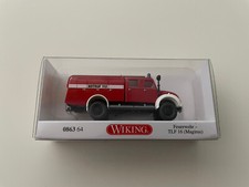 Magirus Rundhauber Feuerwehr TLF 16, Wiking Sondermodell Interschutz 2022, 1:87
