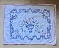 Altes Ziertuch Wandbehang