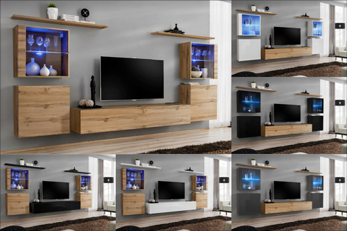 Anbauwand wohnwand schrankwand - anbauwand,