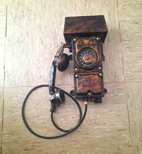 Antikes wandtelefon - antikes,