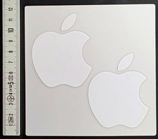 Apple Logo Aufkleber 2er-Set