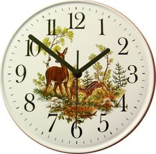 070610 Keramik Wanduhr