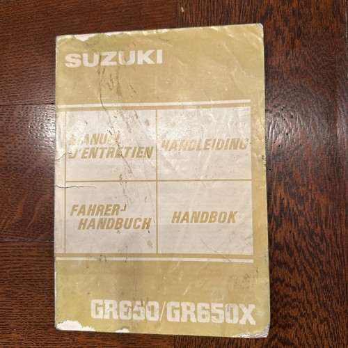 Suzuki gr650 gr650x fahrer - gr650x,