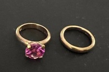 2 Ringe Damen Baluba mit Stein