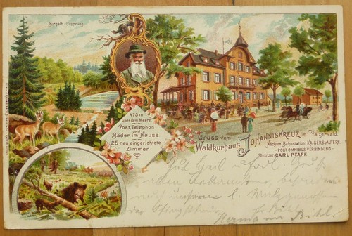 Litho waldkurhaus - litho,