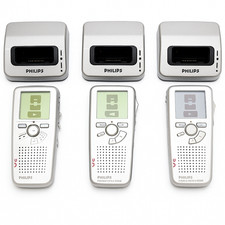 Philips Pocket Memo LFH9600 – Digital Diktiergerät mit Docking Station