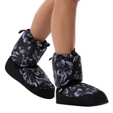 Bloch Ballett Aufwärmstiefel Warm-Up Bootie - Floral Print - Limited Edition