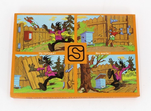 Ddr puzzle hase und - puzzle, wolf