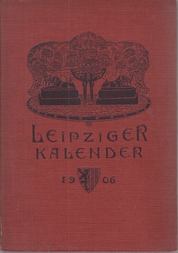Buch leipziger kalender - buch:,