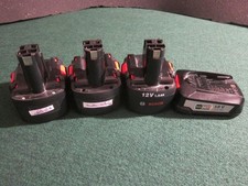 3x Bosch Akku 12 V 1,5 Ah + 1x Bosch Akku 18 V 2,5 Ah  - D E F E K T -