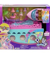 Polly Pocket Einhorn Traum Kreuzfahrtschiff Boot Spielset 25 Teile 