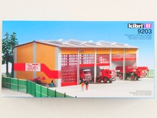 Kibri 9203 Fahrzeughalle Spedition Riga Mainz Bausatz 1:87 wie NEU! OVP ST 1705-