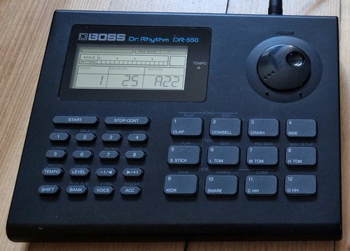 Boss 550 rhythm drum - dr-550,