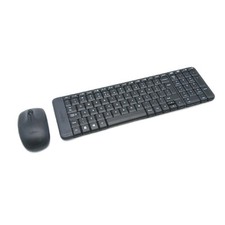 Logitech MK220 Compact Wireless Keyboard and Mouse Combo QWERTY - Defekt