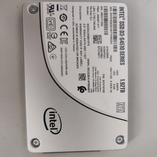 Intel ssd s4510 92tb fast - d3-s4510,