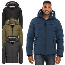 A. Salvarini Herren warme Designer Winterjacke Winter Stepp Jacke gefüttert NEU
