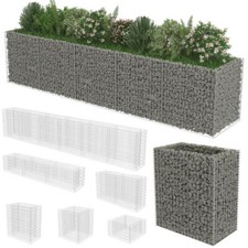Hochbeet Gabionenhochbeet Gabione Pflanzkorb Blumenkorb Verzinkter Steinkorb SET