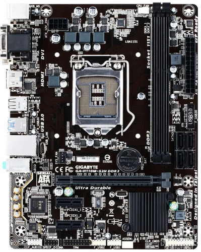 Motherboard gigabyte - motherboard,