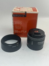 Sony 50mm Prime Objektiv F1.4 DT SAM für Sony A-Mount SAL50F14