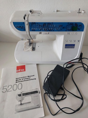Elna nähmaschine 5200 - elna,