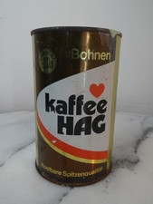 Kaffeedose KAFFEE HAG Vintage ohne Deckel 500 Gr Bremen Dose Metall 