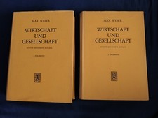 Wirtschaft und Gesellschaft - 2 Bände Weber, Max und Johannes Winckelmann: