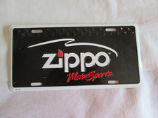 Blechschild Zippo motor Sport  siehe Fotos 