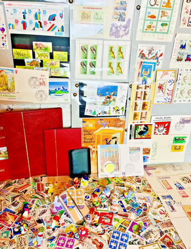 Briefmarken paket für kinder - für,