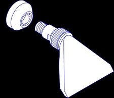 Hansgrohe Kopf-Schwallbrause DN20 - Flood Shower for Sauna ¾” inch - UVP 752 EUR