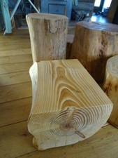 baumstamm beistelltisch