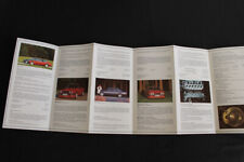 1986 ALPINA BMW C2 B6 B10 B7 Motoren Spoiler Räder+ Preisliste Prospekt Brochure