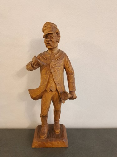Vintage holzfigur - vintage,