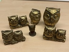 9 x Eulen Sammlung Konvolut