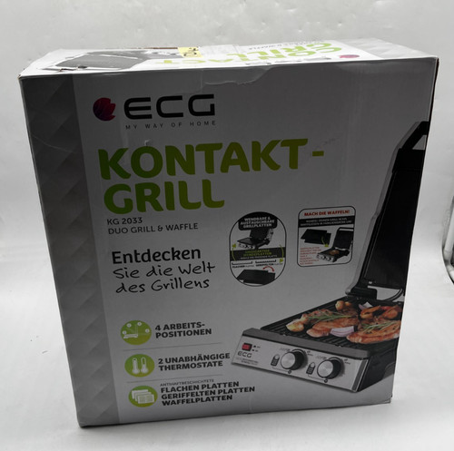Ecg 2033 duo kontaktgrill - duo,