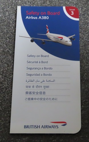 British airways airbus a380 - british,