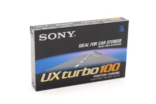 Sony kassette turbo 100 - kassette, ux