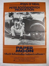 PAPER MOON - Poster Plakat - Seltenes "B"-Motiv - Tatum Ryan O´Neal Bogdanovich