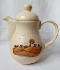 Steingut Keramik Teekanne Kaffeekanne 1,2 L Landhaus Tee Kanne 