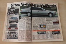 Auto Bild 35/1986 BMW 735i E32