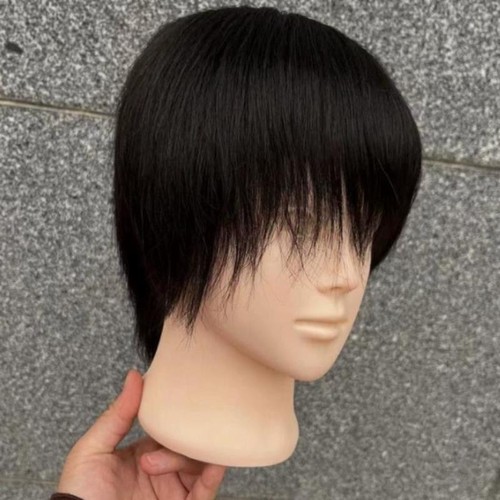 Real human hair mannequin head - hair,