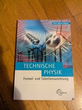 Technische Physik, Formel- und
